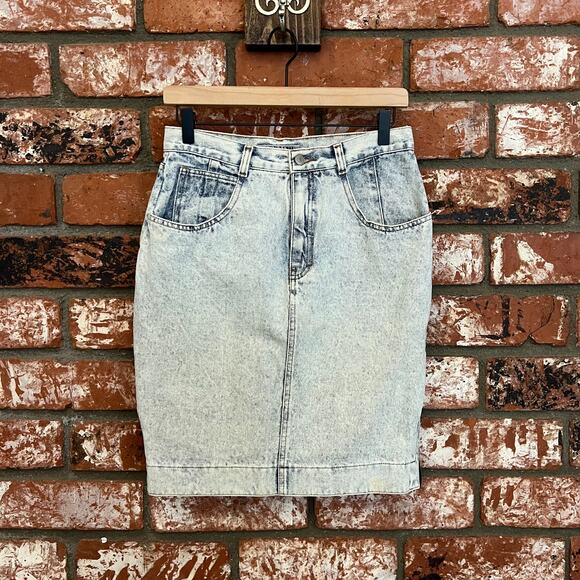 Vintage JORDACHE denim skirt - Picture 1 of 6